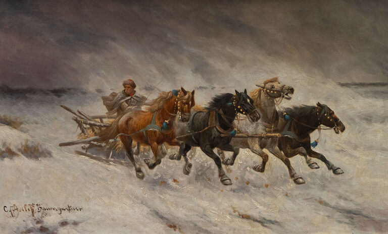  / Před bouří / Adolf (Constantin) Baumgartner - Stoiloff