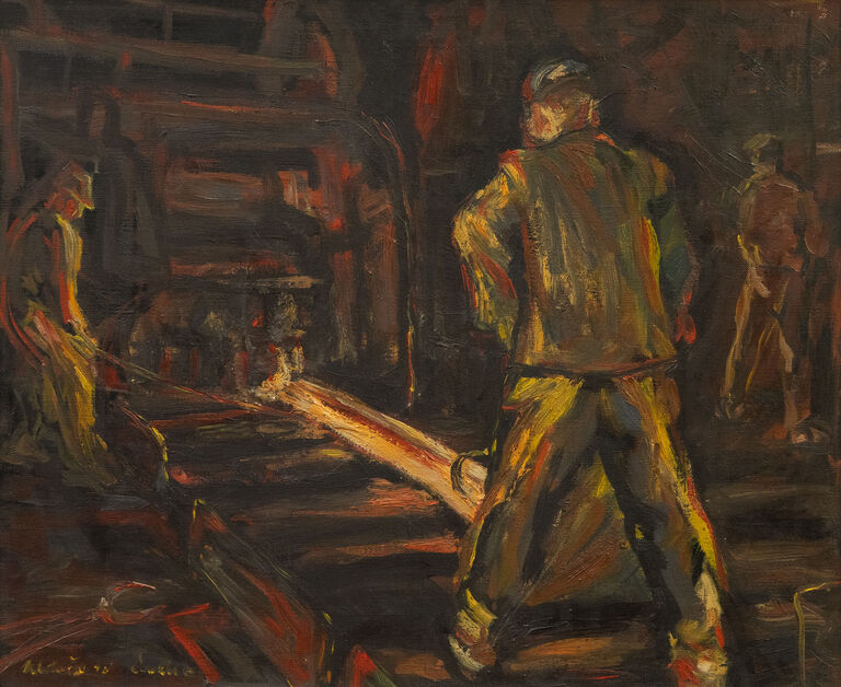  / V kovárně / Karel Souček (Bor)