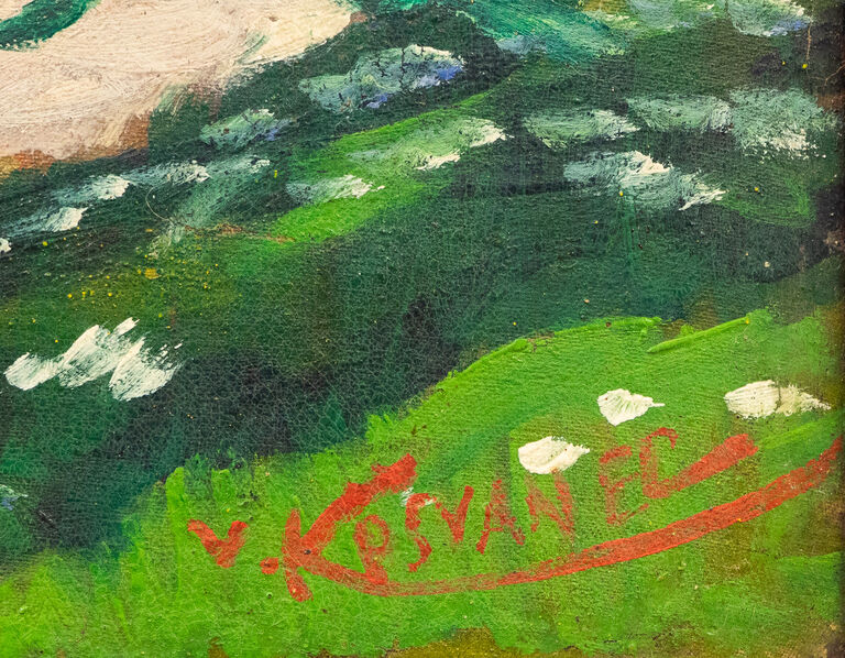  / Siesta u jezírka / Vlastimil  Košvanec