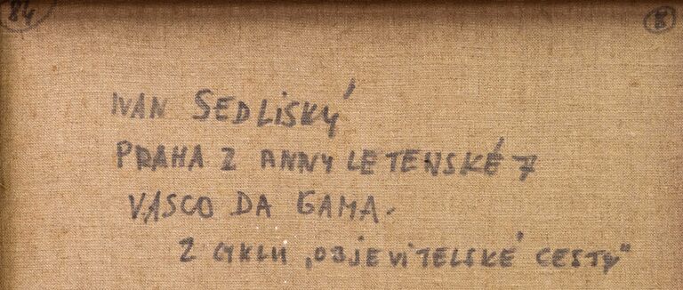  / Vasco da Gama, z cyklu Objevitelské cesty / Ivan Sedliský