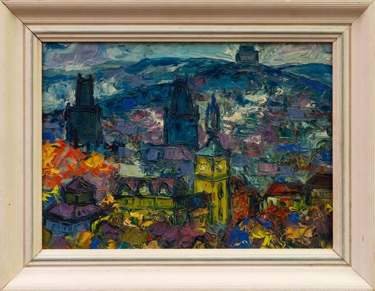 František  Max - Pražské panorama