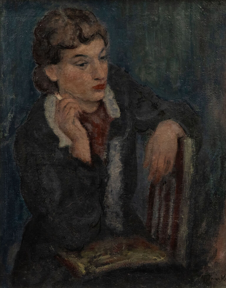  / Portrét ženy / Karel Molnár