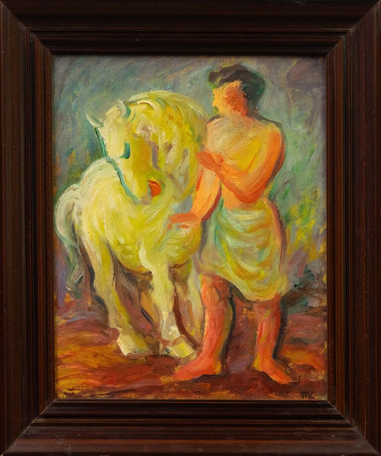 Karel Molnár - S běloušem