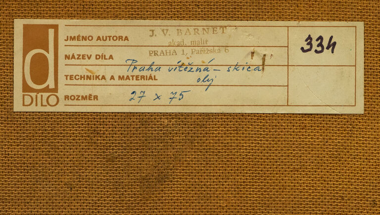  / Praha / Josef Václav Směšný - Barnet