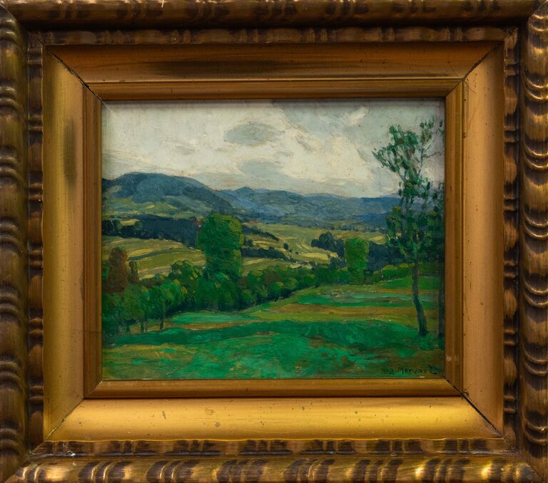 Augustin Mervart - Na Dolní Bečvě