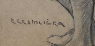  / Děvče / Rudolf Kremlička