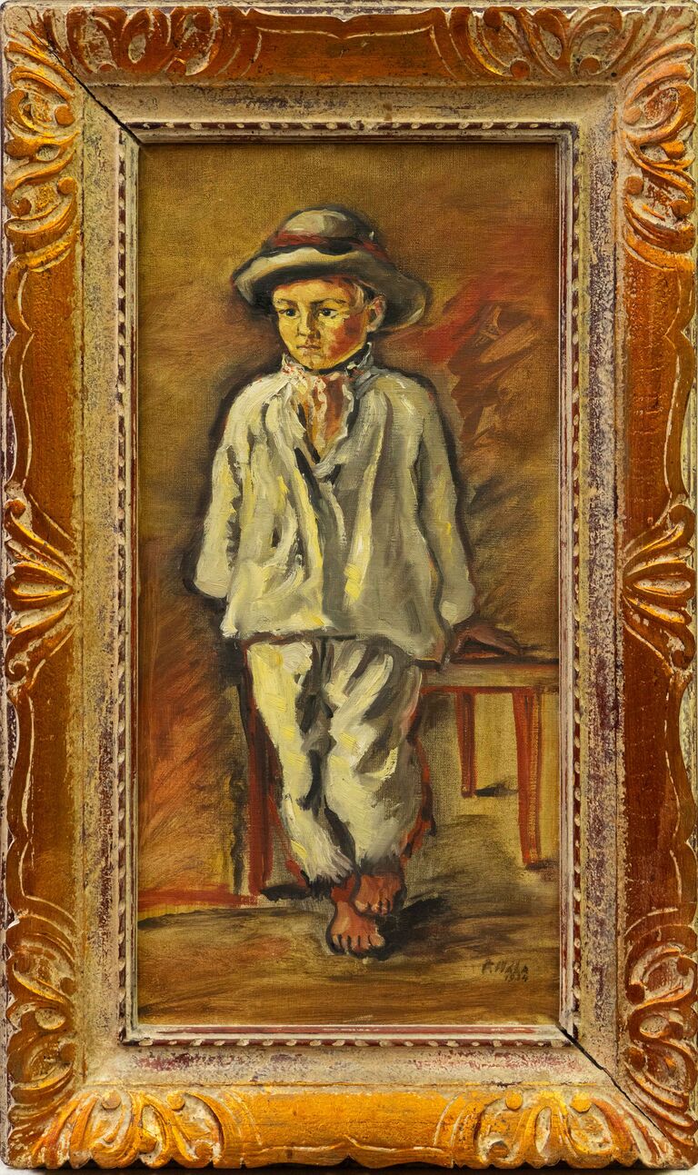 František Hála - Chlapec v klobouku