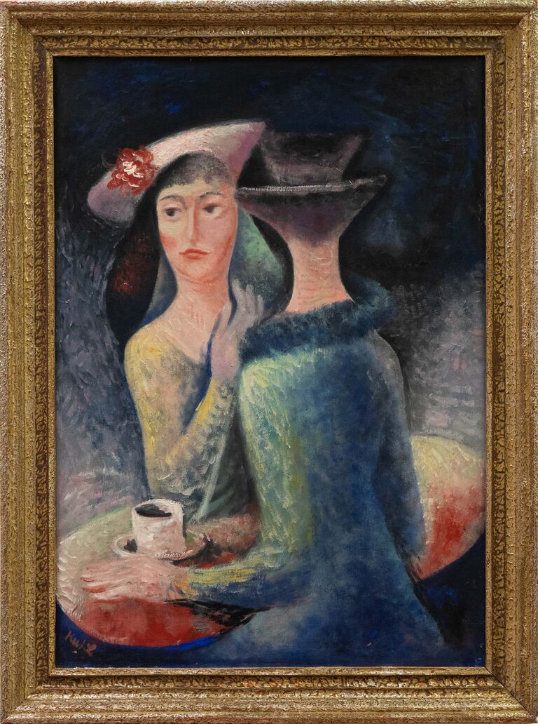 Bohuslav Kutil - V kavárně