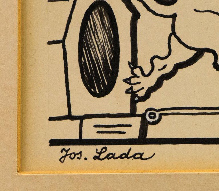  / U psí boudy / Josef Lada