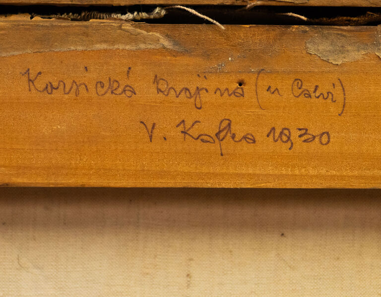  / Korsická krajina (u Calvi) / Vilém Kafka