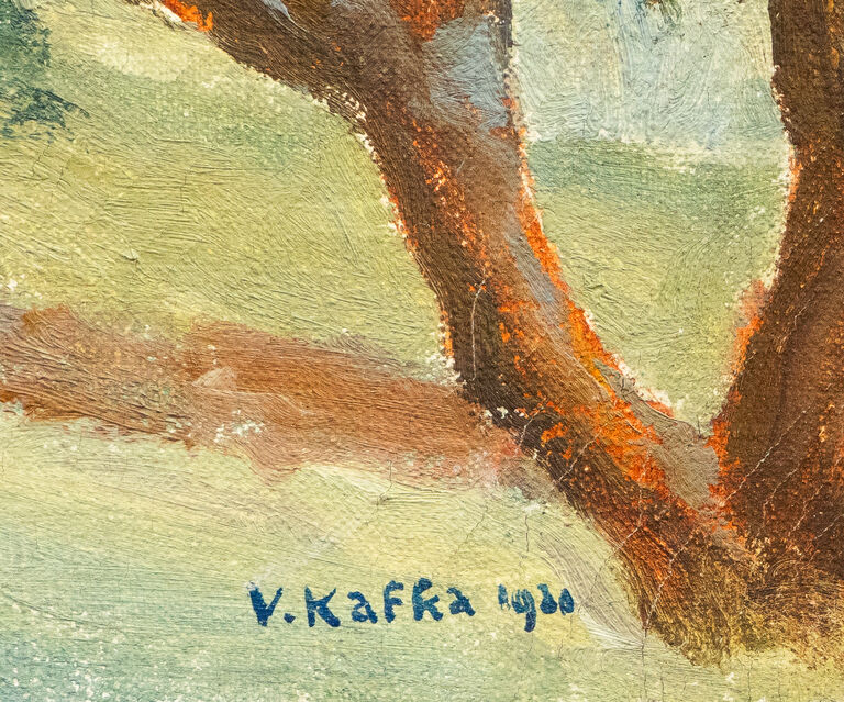  / Korsická krajina (u Calvi) / Vilém Kafka