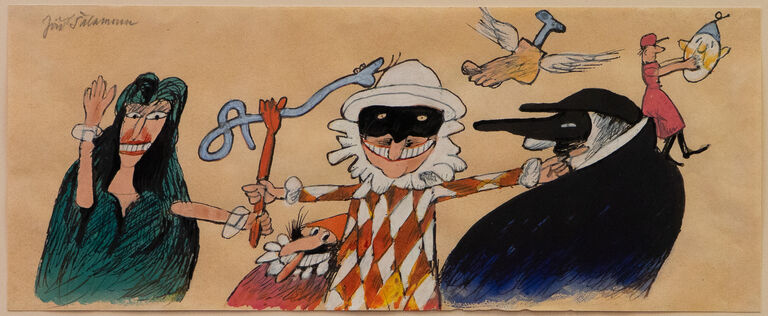  / Commedia dell arte / Jiří Šalamoun