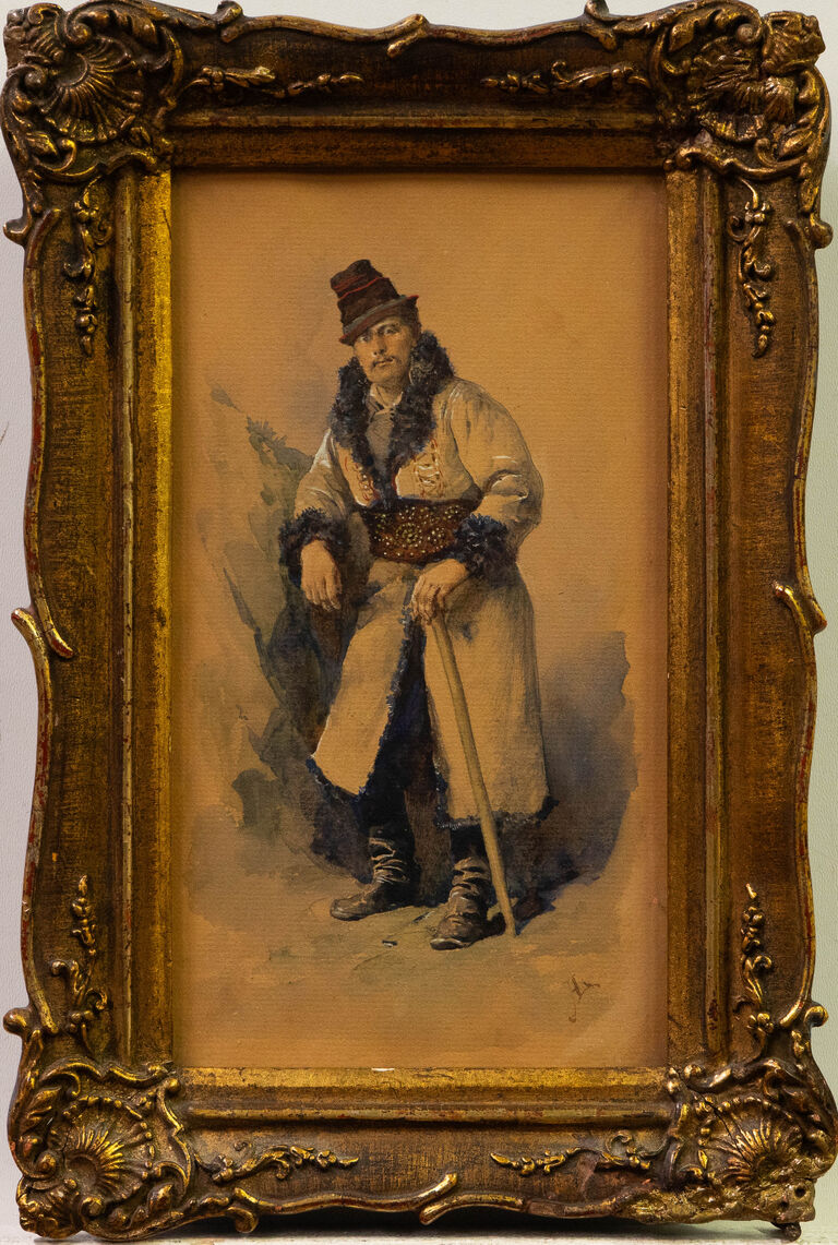 Adolf Liebscher - Polský kroj