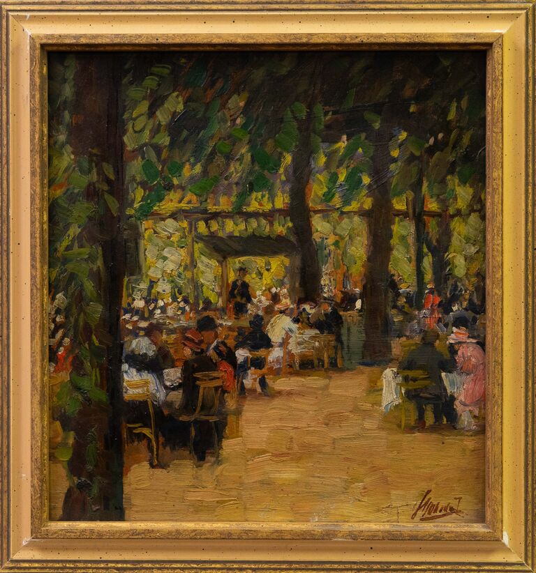 Josef  Svoboda - Zahradní restaurace