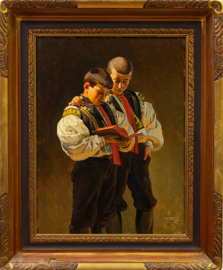 Václav Malý - Chlapci v kroji