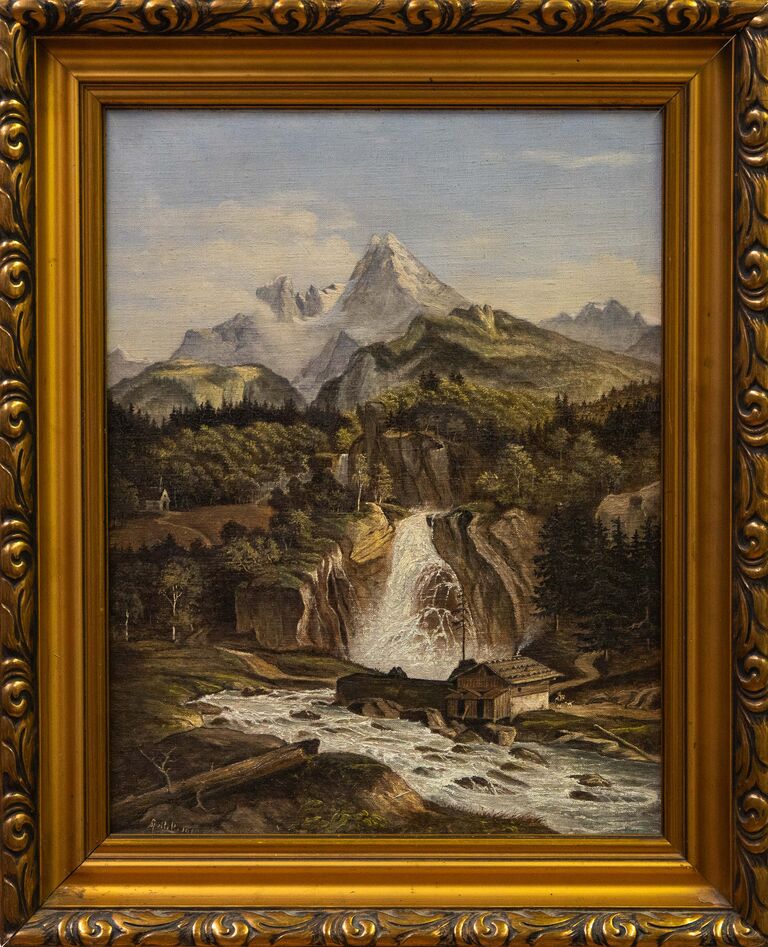 Bedřich Špalek - Vodopád u Berchtesgadenu