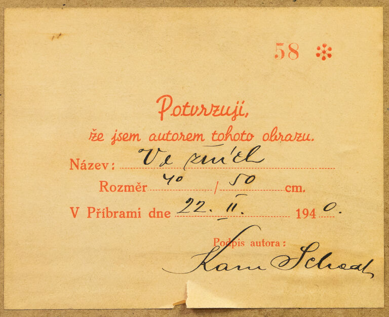  / Ve žních / Karel Schadt