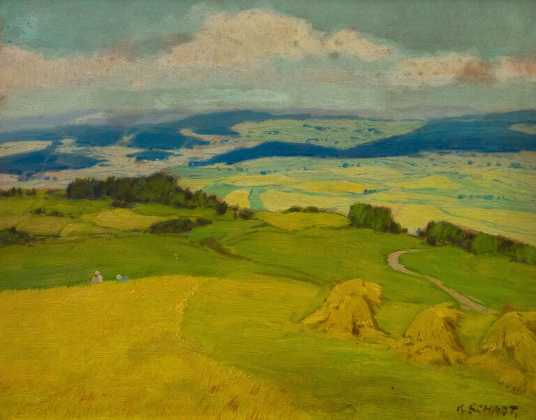  / Ve žních / Karel Schadt