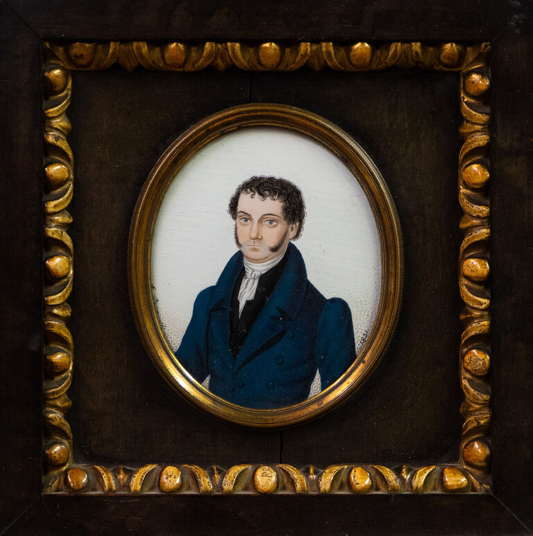 Anton Langweil - Portrét muže