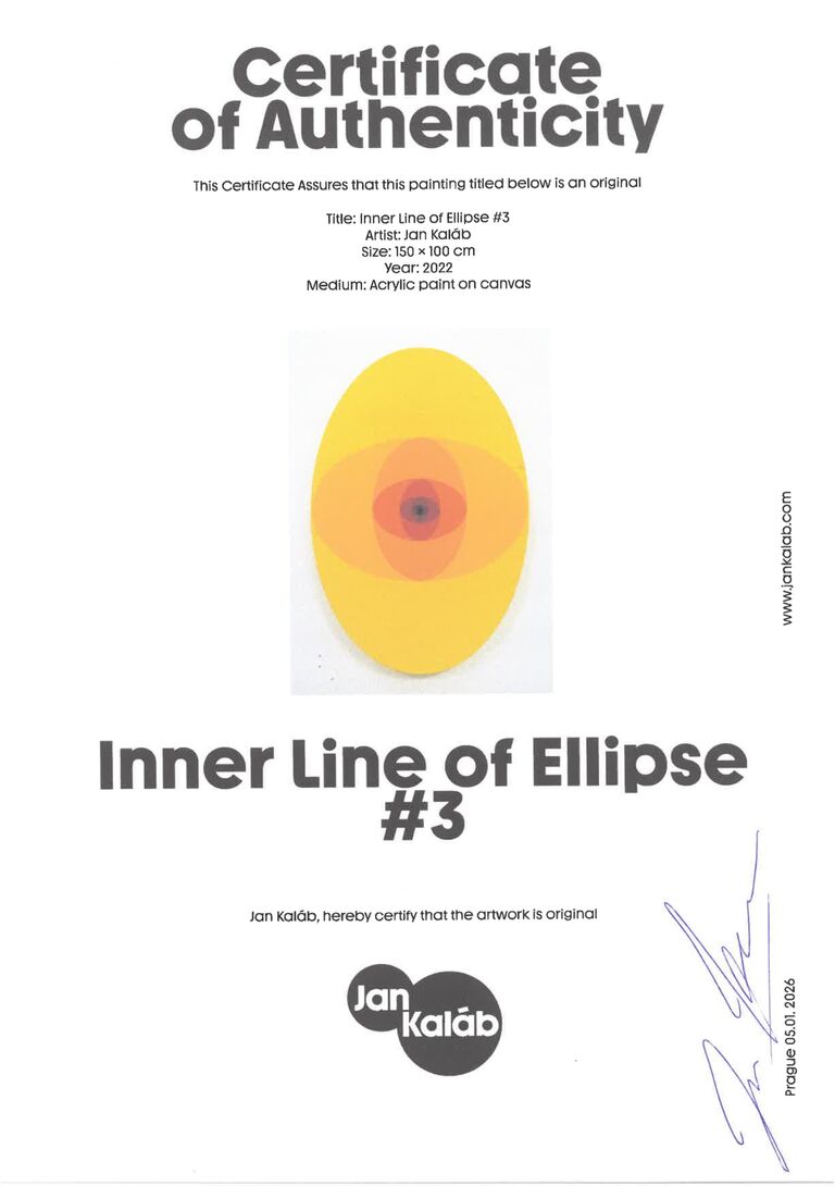  / Inner Line of Ellipse No. 3 / Jan Kaláb