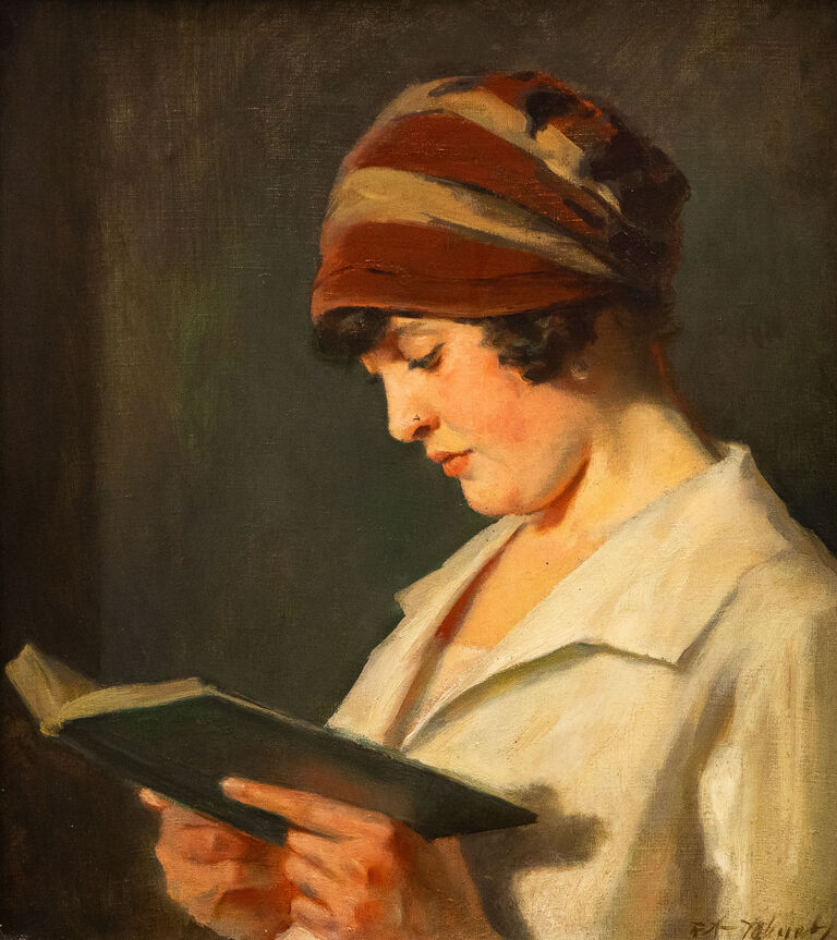  / Čtenářka / František Antonín Jelínek