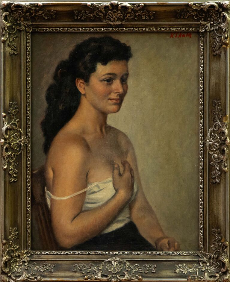 Karel Skála - Portrét ženy (Marta)