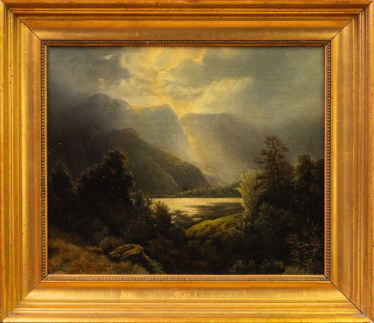 Fritz Riele - podle Luisy Piepenhagen - Horská krajina