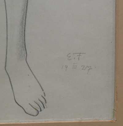  / Dívčí akt / Emanuel Frinta