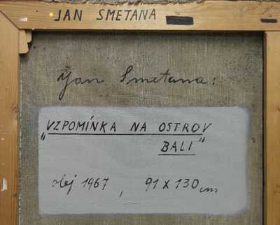  / Vzpomínka na ostrov Bali / Jan  Smetana