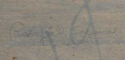  / Pohled do kraje s chalupou / Ota Bubeníček