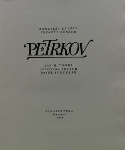  / Petrkov / Bohuslav Reynek