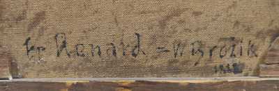  / Portrét umělcovy choti / Václav Brožík