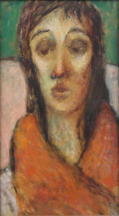  / Portrét dívky / Ota Janeček