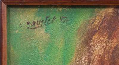  / Portrét dívky / Ota Janeček