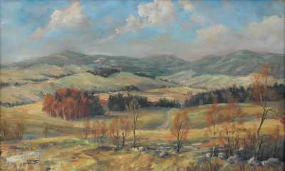  / Pohled do krajiny / Z. Moravec