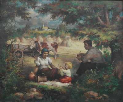  / Při odpočinku / Julius Horn