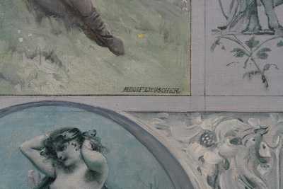  / Studie k nástěnné malbě / Adolf Liebscher