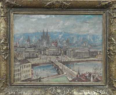 František Max - Panorama Starého města