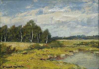  / Louka s rybníkem / Otakar Hůrka