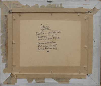  / Loďka v průplavu / Vilém  Plocek