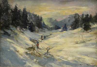  / Zima v horách / Jan Bohumil Pospíšil