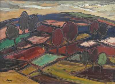  / Abstraktní krajina / František  Max