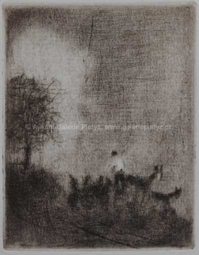  / Odlet vlaštovek / Bohuslav Reynek