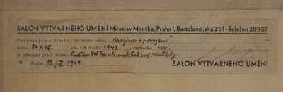  / Krajina s povozem / Luděk  Pešek