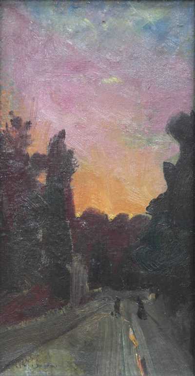  / Západ slunce / František Dvořák Brunner