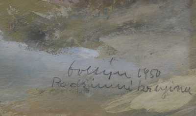  / Podzimní krajina / František  Foltýn