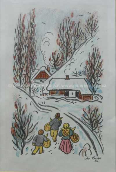  / Koledníci / Josef Lada