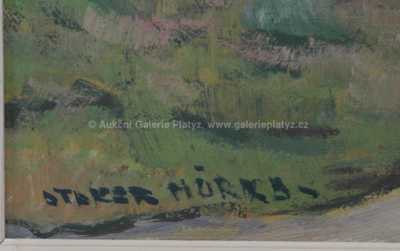  / Vesnička na svahu / Otakar Hůrka