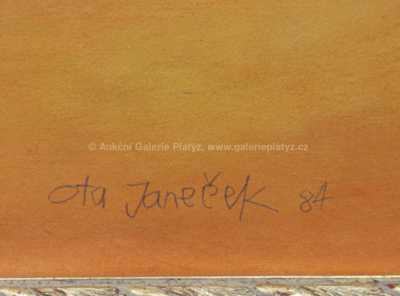  / Ležící akt / Ota Janeček