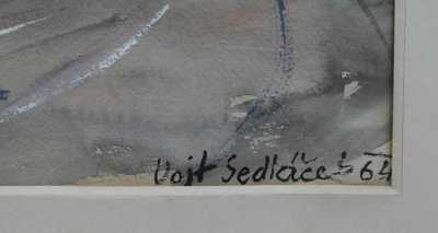  / Spřežení ve vesnici / Vojtěch  Sedláček